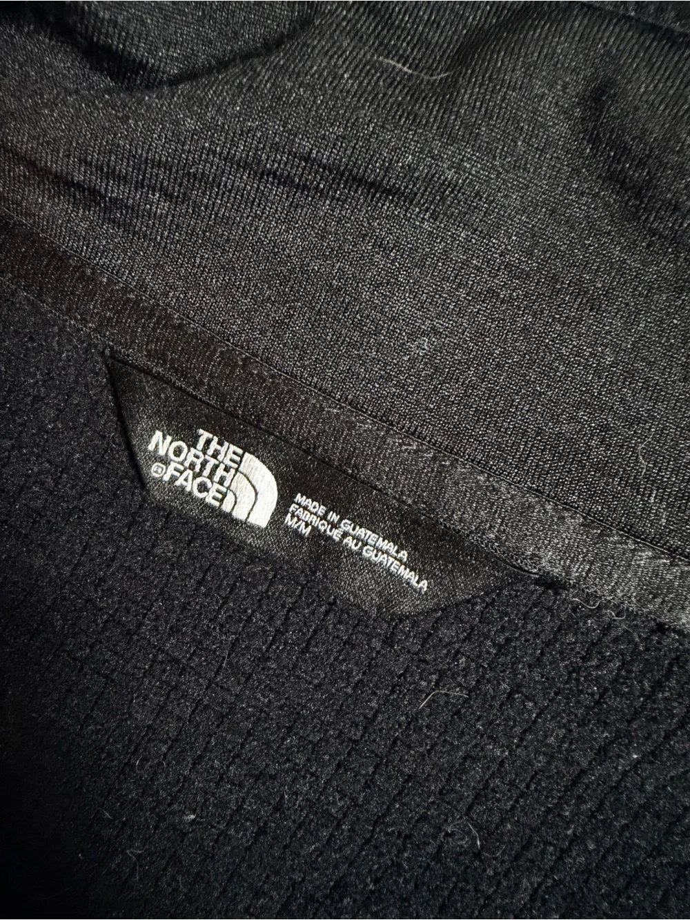 The North Face Aim Full Zip Fleece Jacket Medium Black Mens Unisex